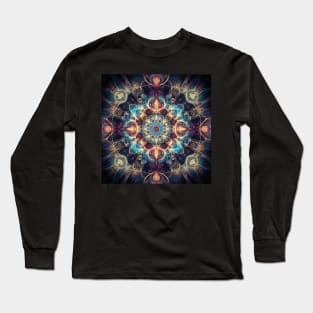 kaleidoscopic patterns Long Sleeve T-Shirt